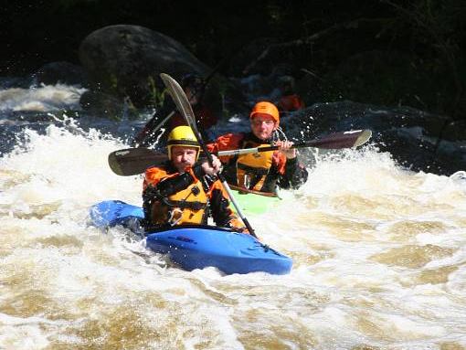 Lipno a Èertovy proudy - vyvrcholení èeské vodácké sezony