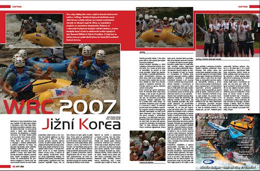 Mistrovstv svta v raftingu 2007 HYDRO 5/2007 Mistrovstv svta v raftingu 2007 HYDRO 5/2007