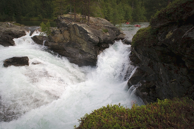 Rauma, vstupenka na Little Hula Falls