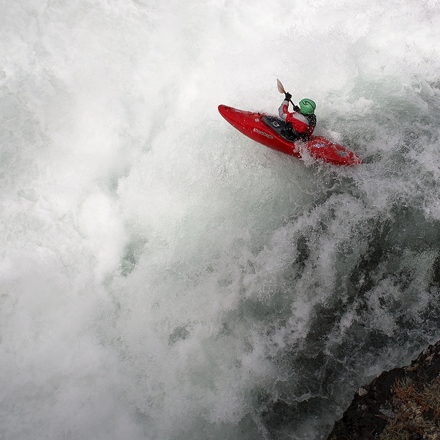 Rauma, Little Hula Falls / pádler Panda