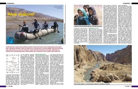 Dalek Afghnistn a jeho tepnu Band-e-Amir zdolal Jaromr ttina se svmi kumpny jak jinak ne na Matyld 